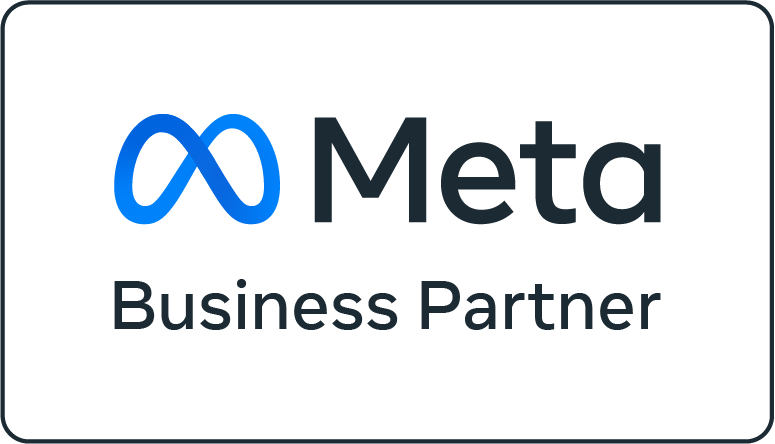Meta partner badge footer